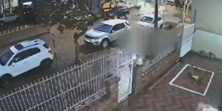 O caso ocorreu na última segunda-feira (29), no bairro São Geraldo. Foto: Reprodução