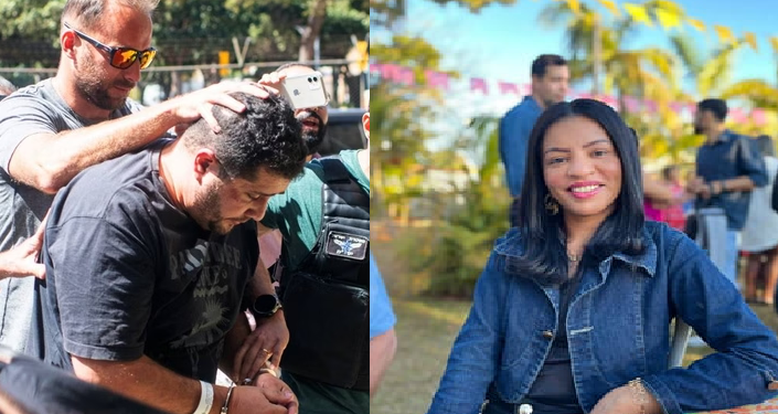 O homem foi preso nesta quarta-feira (21). Ele estava foragido. Foto: Reprodução