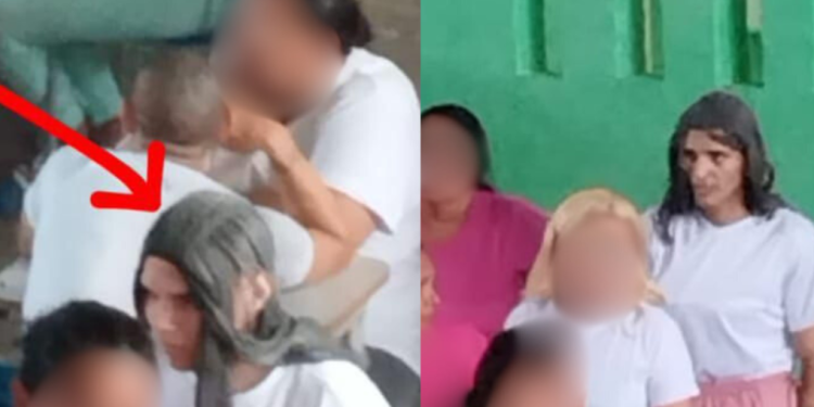 Os dois foram identificados antes de conseguirem fugir. Foto: Reprodução