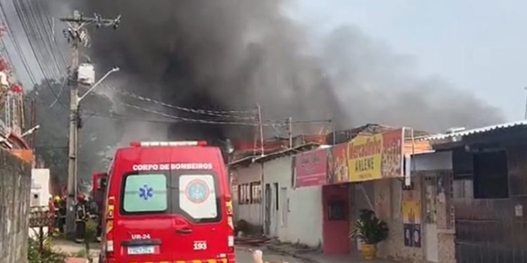 O fato ocorreu nesta quarta-feira (14), Zona Norte de Manaus. Foto: Reprodução