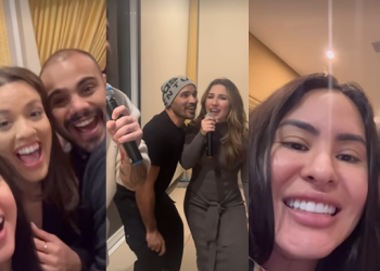 Participou do encontro também outra ex-BBB, a campeã da edição 23, a médica Amanda Meirelles. Foto: Reprodução/Instagram