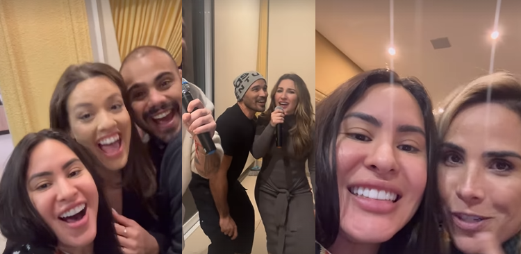 Participou do encontro também outra ex-BBB, a campeã da edição 23, a médica Amanda Meirelles. Foto: Reprodução/Instagram