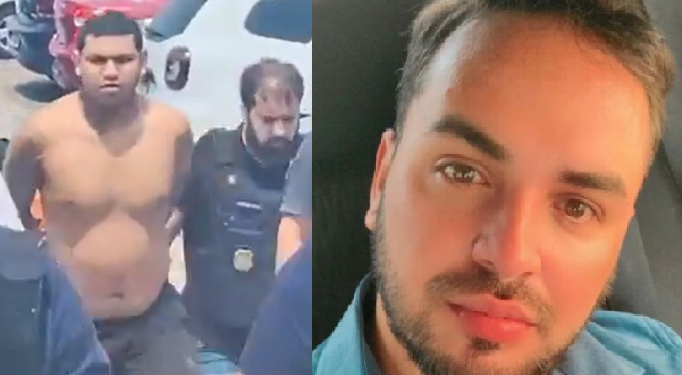 Vinicius está preso desde o sábado (25) como o principal suspeito. Foto: Reprodução