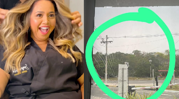 A influenciadora deu o que falar no grupo do condomínio. Foto: Reprodução