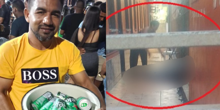 O homem foi golpeado 12 vezes. Foto: Reprodução