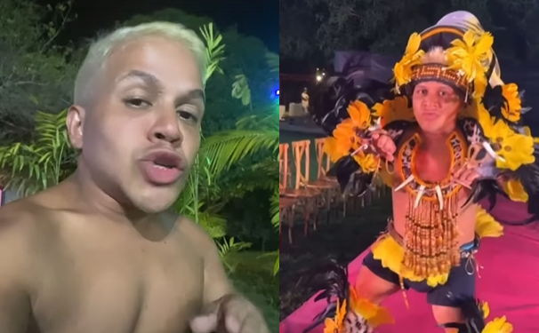 O influenciador é de Manaus e não teve papas na língua. Foto: Reprodução