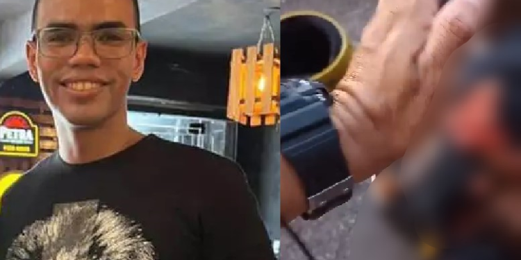 O rapaz chegou a ser levado ao hospital, mas morreu horas depois. Foto: Reprodução