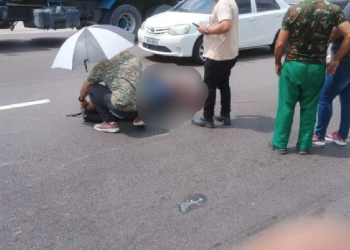 A vítima foi encaminhada ao hospital. Foto: Reprodução