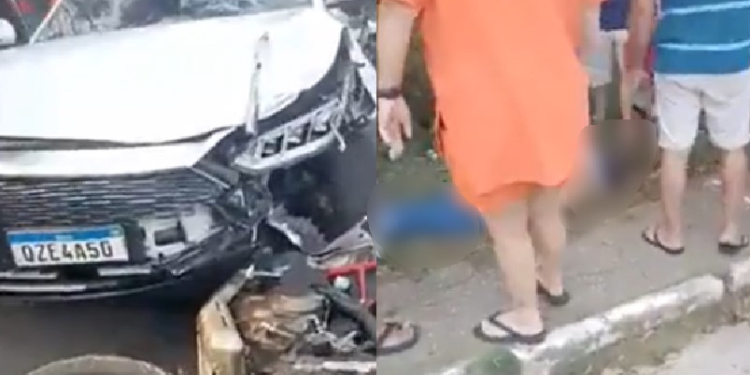 Acidente ocorreu na tarde deste domingo (11). Foto: Reprodução