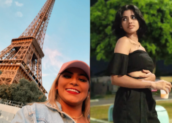 Camila tem família na França e ostenta viagens ao exterior. Foto: Reprodução