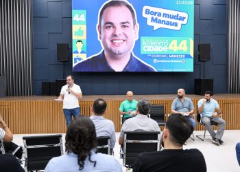 Candidato a prefeito de se reuniu com empresários do ramo. Foto: Divulgação,