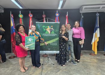 O livro é organizado por Cássia Rozária, Kellen Gasque, Shirley Passos, Yan de Freitas e Adriana Taveira. Foto: Divulgação