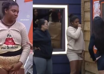 A irmã do ganhador do BBB está confinada no reality da Record TV. Foto: Reprodução