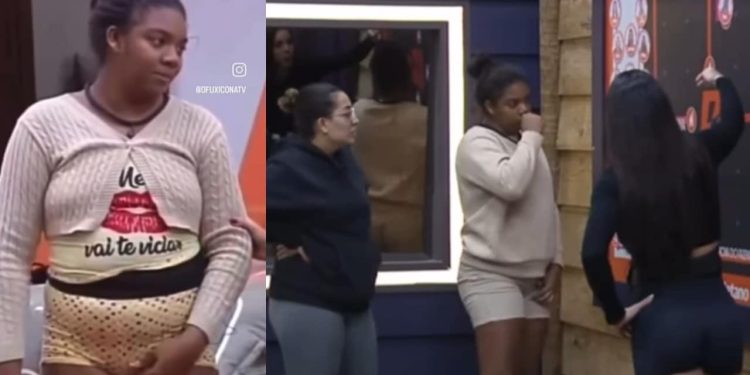 A irmã do ganhador do BBB está confinada no reality da Record TV. Foto: Reprodução