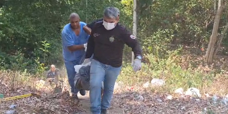 O corpo foi encontrado nesta sexta-feira (13). Foto: Reprodução