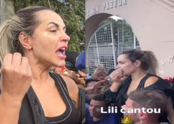 A influenciadora ficou quatro dias presa. Foto: Reprodução