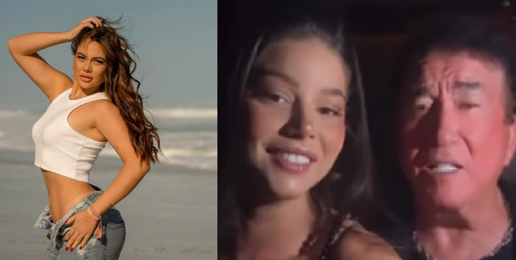 Ela foi marcada em diversas publicações e resolveu mostrar que o artista já é passado. Foto: Reprodução