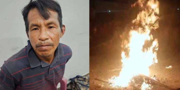 Gregorio Patrício da Silva, de 48 anos, confessou o crime e estava preso na delegacia. Foto: Reprodução