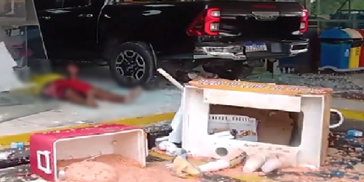 O acidente ocorreu na manhã desta quinta-feira (5). Foto: Reprodução