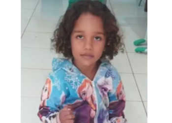 A menina ficou cinco dias desaparecida. Foto: Reprodução