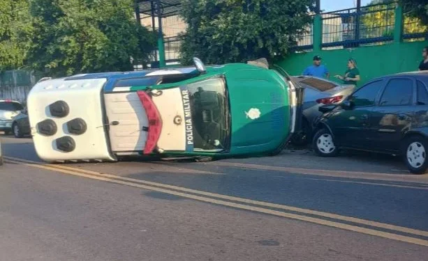 O fato assustou moradores logo pela manhã. Foto: Reprodução