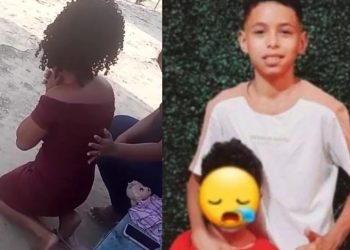 Vídeo: Mãe se ajoelha e ora pedindo que o filho seja achado vivo após canoa virar no Amazonas