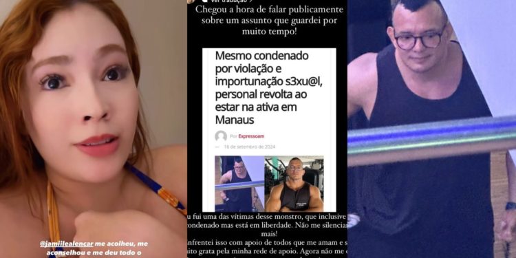Vídeo: Vítimas de personal condenado por estupr0 em Manaus reagem ao saber que ele está solto e atuando na área