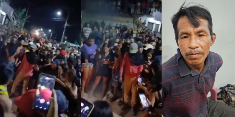 Vídeo: População de Jutaí aparece pulando alegremente ao ver estupr4dor dando último suspiro de vida: "Uh, vai morrer"