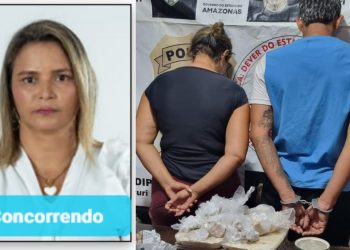 'Kita', candidata a vereadora é presa com arma, drogas e mais de 5 mil reais em espécie no Amazonas