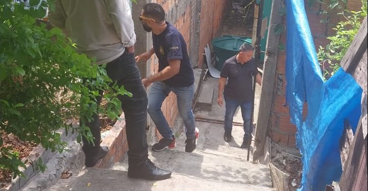 A prisão ocorreu no bairro Petrópolis, Zona Sul. Foto: Divulgação /PC-AM
