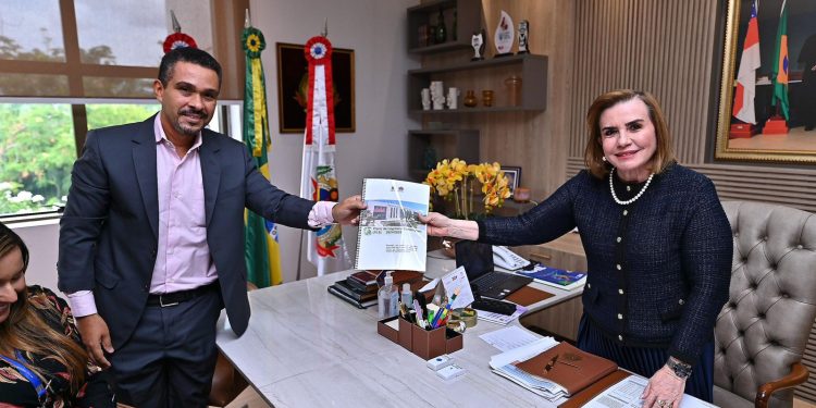 A presidente do Tribunal de Contas do Amazonas (TCE-AM), conselheira Yara Amazônia Lins, recebeu na tarde desta terça-feira (1º) a Comissão Gestora do Plano de Logística Sustentável (PLS). Foto: Joel Arthus