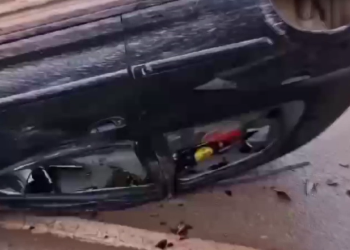 Ambos foram encaminhados ao hospital. Foto: Reprodução