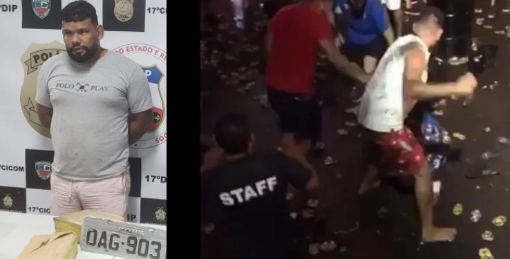 Segundo a polícia, ele já tinha antecedentes criminais por vários crimes, como tráfico de drogas. Foto: Reprodução