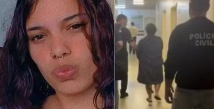 A vítima tinha 25 anos e estava grávida de 9 meses. Foto: Reprodução