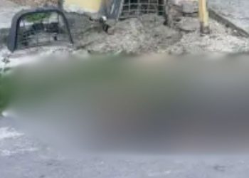 Homem que pilotava moto no Tarumã cai 'mortinho' no meio da rua