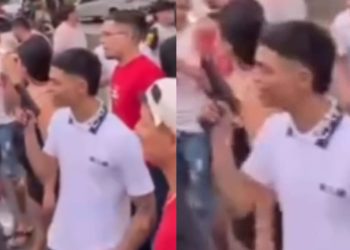Jovem que aparece em vídeo dançando com arma na mão em Manaus é procurado pela polícia