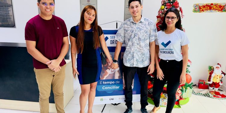 Eles eram partes de um processo de divórcio litigioso, extinto na última sexta-feira (8) após decidirem retomar a relação que iniciou em 2019. Foto: Acervo da Comarca de Manacapuru