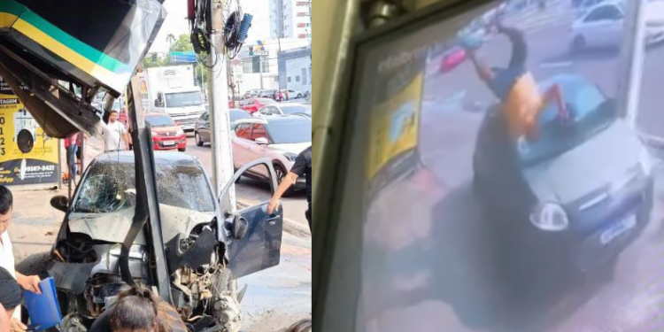 O acidente ocorreu durante a manhã desta sexta-feira (22). Foto: Divulgação