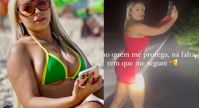 Thais tem mais de 100 mil seguidores nas redes sociais. Foto: Reprodução