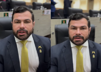 O vídeo foi postado nas redes sociais do vereador. Foto: Reprodução. Foto: Reprodução