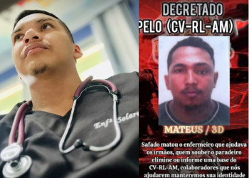 A vítima supostamente prestou serviços como enfermeiro para o CV. Foto: Reprodução