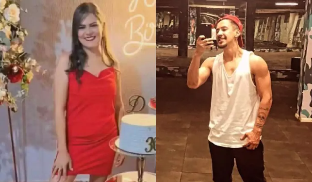 O casal havia terminado o relacionamento há três meses, mas Adriel não aceitava e passou a ameaçar a vítima. Foto: Reprodução