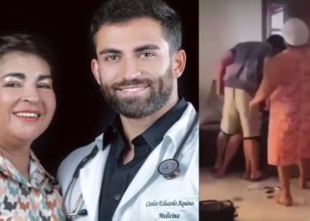 Vídeo forte: Estudante de medicina que b@teu, atropel0u e m@t0u a própria mãe é indiciado