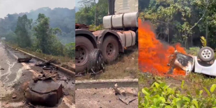 Vídeo: Acidente grave envolvendo três veículos deixa um m0rt0 na BR-174