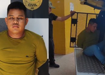 Vídeo: Homem foragido há 6 anos é preso enquanto fazia prova do Enem no interior do Amazonas