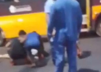 Vídeo: Carro em alta velocidade deixa casal de moto ferid0 na avenida Autaz Mirim