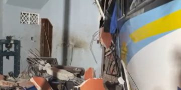 Vídeo: Cliente de oficina é atropelad0 por ônibus desgovernado no Nova Cidade