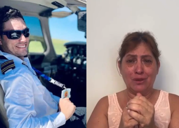 Nájila diz que o filho tinha o sonho de conhecer o Amazonas. Foto: Reprodução