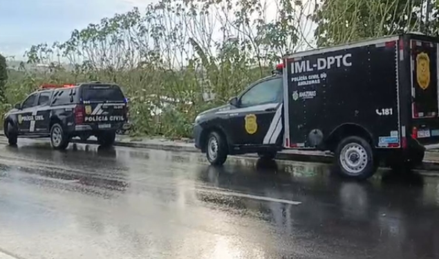 O corpo foi abandonado na tarde desta sexta-feira (13). Foto: Divulgação
