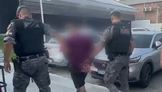 A vítima ficou mantida em cativeiro por quase 48 horas na rodovia AM-010. Foto: Reprodução